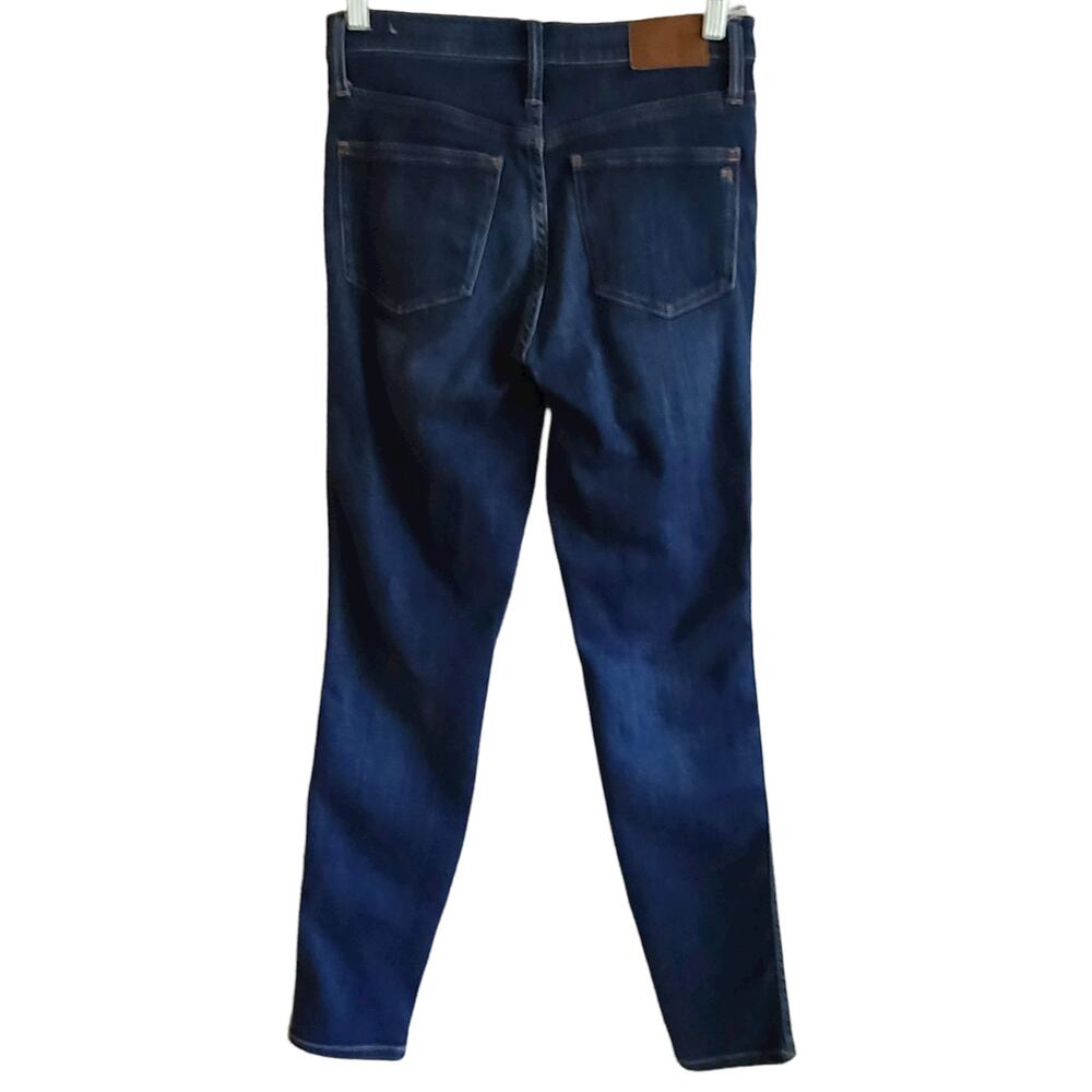 MADEWELL 10" High-Rise Skinny Jeans in Danny Wash G7391 Women's Size 27 - Picture 3 of 11